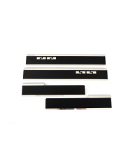 Door sills + carbon foil RENAULT CLIO II 5D