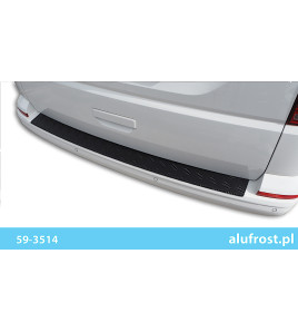 Rear bumper protector (aluminium) OPEL VIVARO III / ZAFIRA LIFE