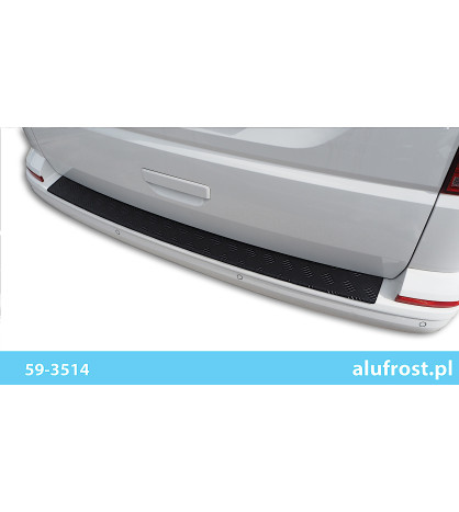 Rear bumper protector (aluminium) OPEL VIVARO III / ZAFIRA LIFE
