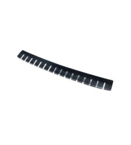 Rear bumper protector + carbon foil CITROEN C5 II 4D