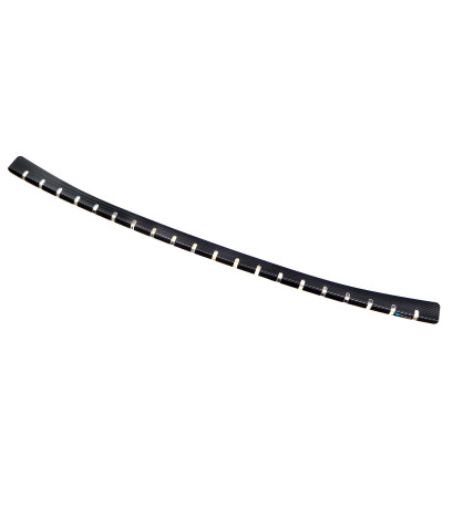 Protection de seuil de chargement + fibre en carbone NISSAN QASHQAI II