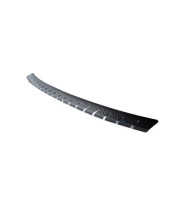 Rear bumper protector + carbon foil NISSAN QASHQAI II FL