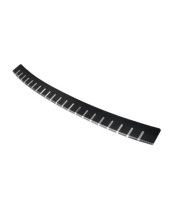 Rear bumper protector + carbon foil VOLKSWAGEN TIGUAN II / TIGUAN ALLSPACE