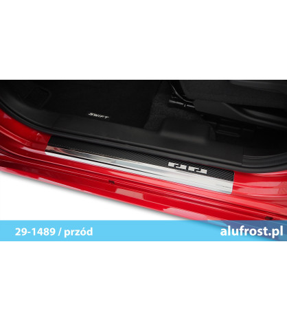 Seuil de porte + fibre en carbone SUZUKI SWIFT III 5D