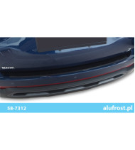 Rear bumper protector (black matt) BAIC BEIJING 3