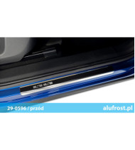 Nakładki progowe + folia karbonowa SKODA KODIAQ II