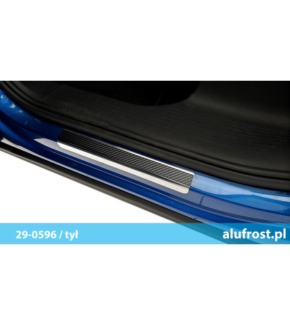 Door sills + carbon foil SKODA KODIAQ II