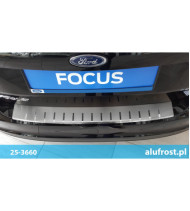 Rear bumper protector FORD FOCUS III FL 5D