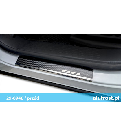 Door sills + carbon foil OPEL GRANDLAND X II