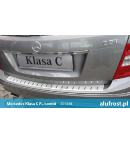Rear bumper protector MERCEDES KLASA C FL (S204) KOMBI