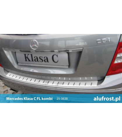 Rear bumper protector MERCEDES KLASA C FL (S204) KOMBI