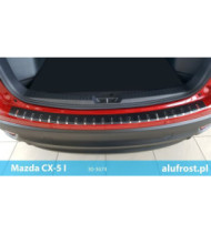 Rear bumper protector + carbon foil MAZDA CX-5