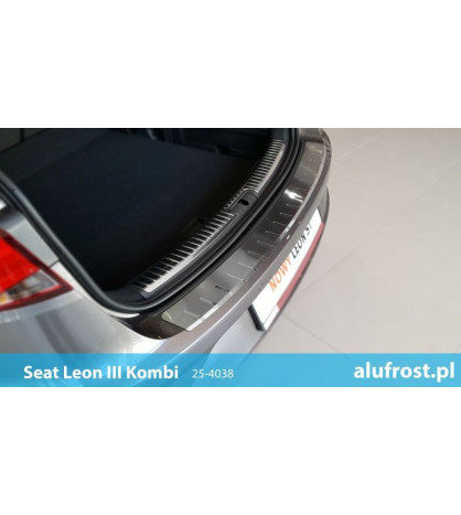Rear bumper protector SEAT LEON III KOMBI