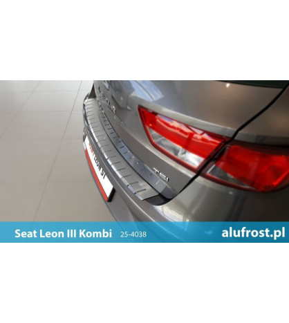 Rear bumper protector SEAT LEON III KOMBI