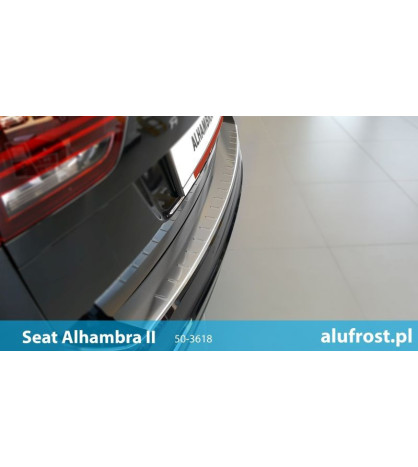 Rear bumper protector (inox) SEAT ALHAMBRA II