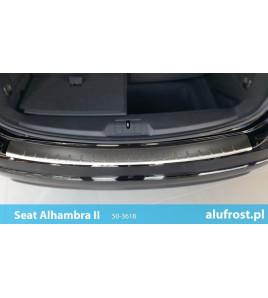Rear bumper protector (inox) SEAT ALHAMBRA II