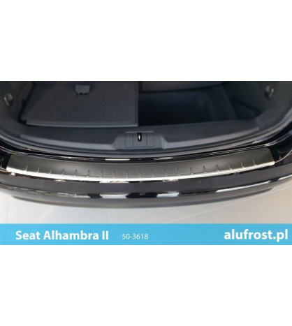 Rear bumper protector (inox) SEAT ALHAMBRA II