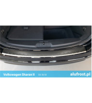 Rear bumper protector (inox) VOLKSWAGEN SHARAN II