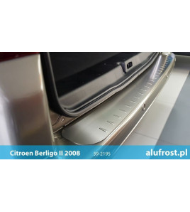 Rear bumper protector CITROEN BERLINGO II