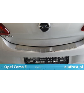 Rear bumper protector OPEL CORSA E 3D / 5D