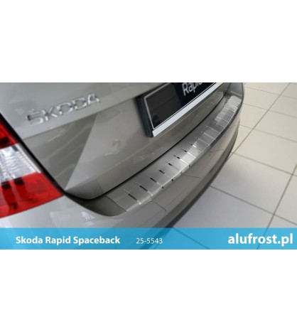 Rear bumper protector SKODA RAPID SPACEBACK