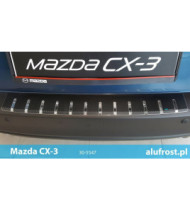 Rear bumper protector + carbon foil MAZDA CX-3