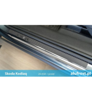 Seuil de porte + fibre en carbone SKODA KODIAQ