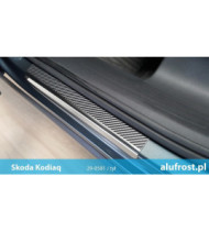 Seuil de porte + fibre en carbone SKODA KODIAQ