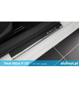 Seuil de porte + fibre en carbone SEAT IBIZA V 5D