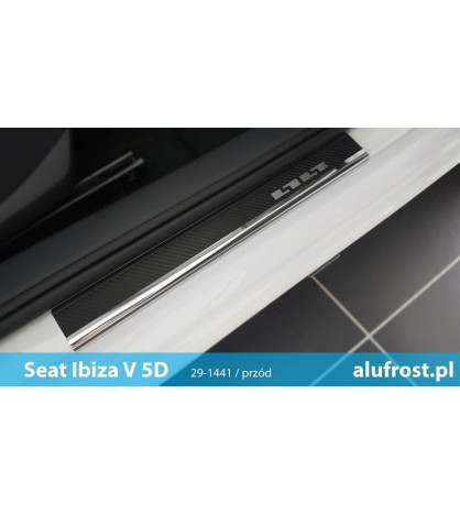 Seuil de porte + fibre en carbone SEAT IBIZA V 5D