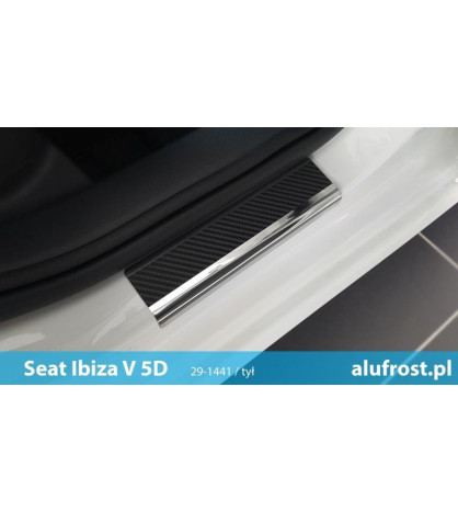 Seuil de porte + fibre en carbone SEAT IBIZA V 5D