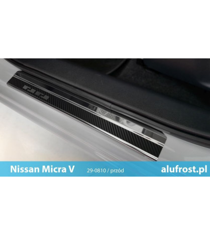 Door sills + carbon foil MICRA V 5D
