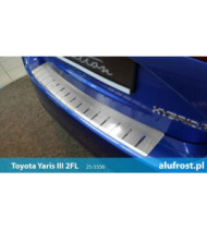 Rear bumper protector TOYOTA YARIS III 2FL 5D
