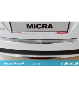 Rear bumper protector NISSAN MICRA V 5D