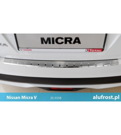 Rear bumper protector NISSAN MICRA V 5D