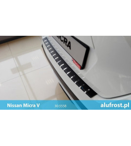 Protection de seuil de chargement + fibre en carbone NISSAN MICRA V 5D