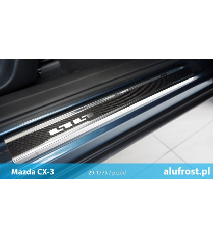 Door sills + carbon foil MAZDA CX-3