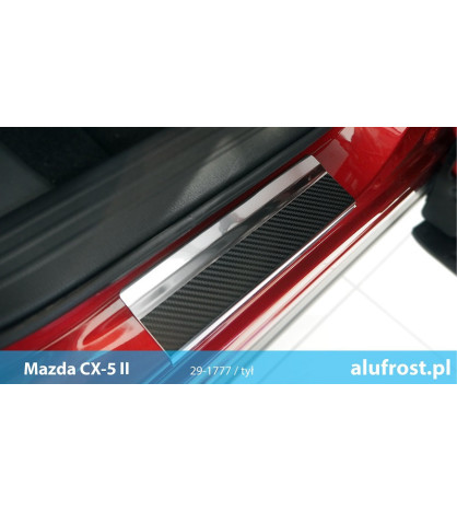 Seuil de porte + fibre en carbone MAZDA CX-5 II