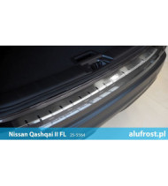 Rear bumper protector NISSAN QASHQAI II FL