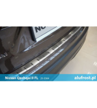 Rear bumper protector NISSAN QASHQAI II FL
