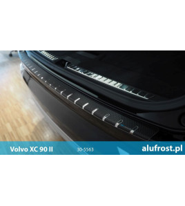 Protection de seuil de chargement + fibre en carbone VOLVO XC90 II