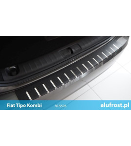 Rear bumper protector + carbon foil FIAT TIPO KOMBI