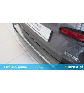 Rear bumper protector (inox) FIAT TIPO KOMBI