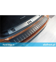 Rear bumper protector + carbon foil FORD EDGE II