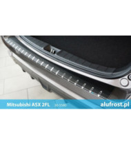 Ladenkantenschutz + carbon folie MITSUBISHI ASX 2 FL