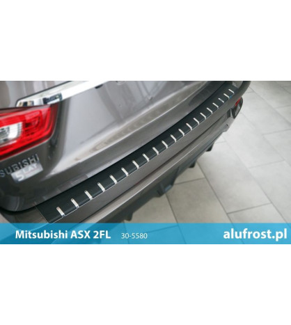 Ladenkantenschutz + carbon folie MITSUBISHI ASX 2 FL