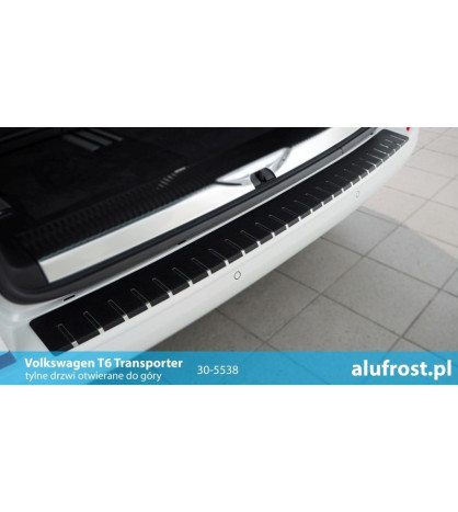 Protection de seuil de chargement + fibre en carbone VOLKSWAGEN T6 TRANSPORTER / T6 MULTIVAN (hayon)