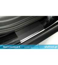 Door sills + carbon foil OPEL CROSSLAND X / CROSSLAND X FL