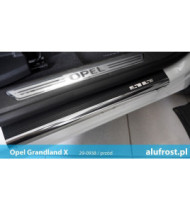 Door sills + carbon foil OPEL GRANDLAND X