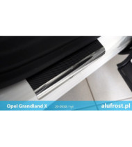 Seuil de porte + fibre en carbone OPEL GRANDLAND X